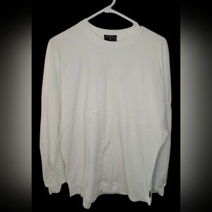 Spirit Jersey Seaside Long Sleeved White T-Shirt Unisex Size Medium